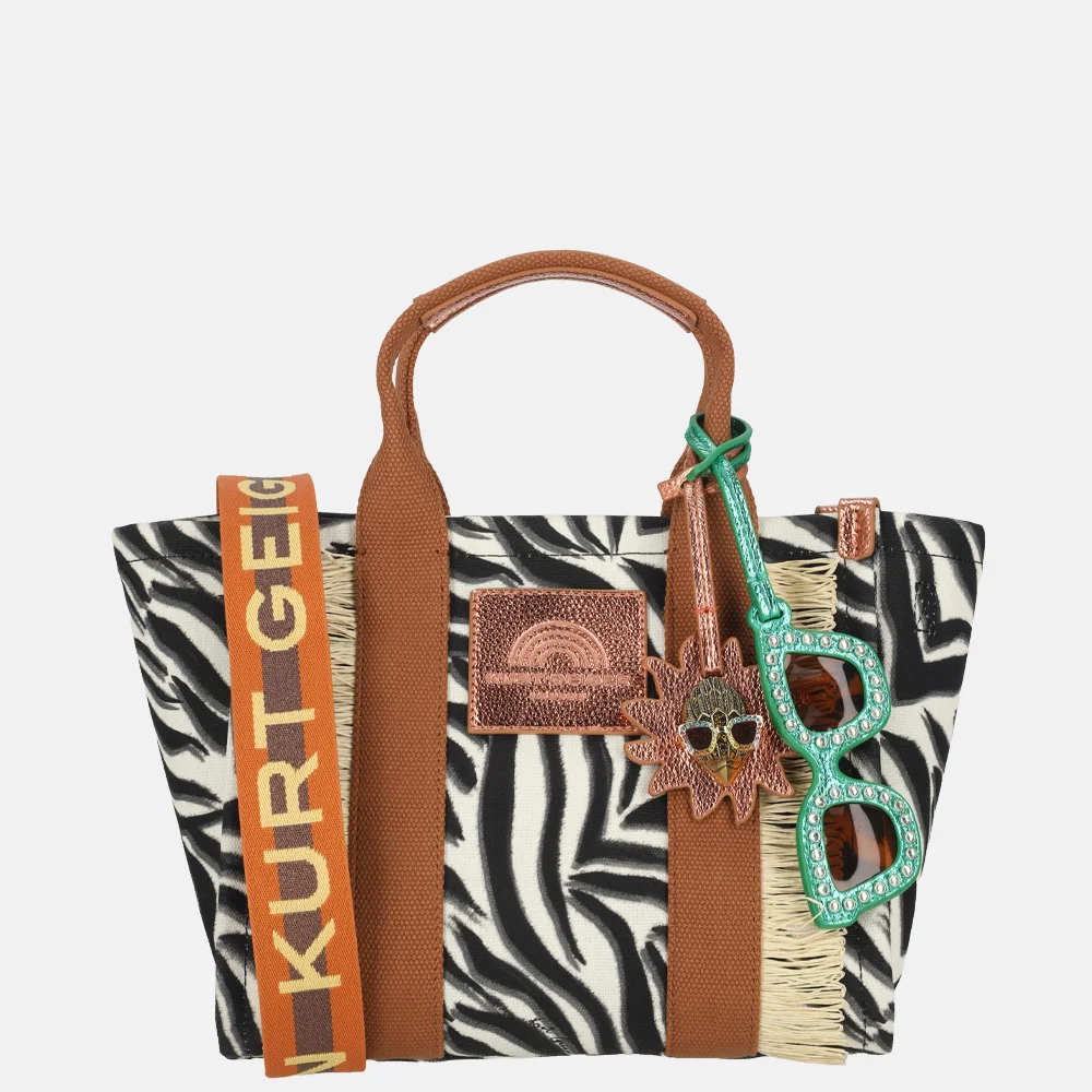 Kurt Geiger handtas zwart en wit